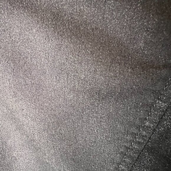 Nic + Zoe Skirt Womens Size 12 Black Asymmetric Geometric Seam Mini Cotton - Picture 7 of 16